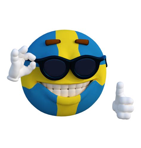 Sweden Ball Template Picardía Thumbs Up Emoji Man Know Your Meme