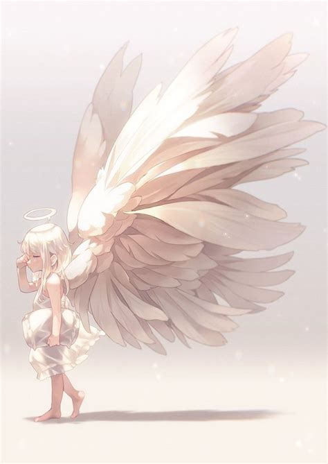 Anime Angel Girl Wings