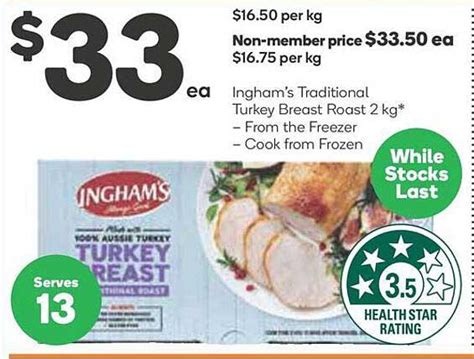 Ingham S Tradicional Turkey Breast Roast From The Freezer Cook From