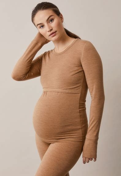 merino wool nursing top maternity top nursing top boob design
