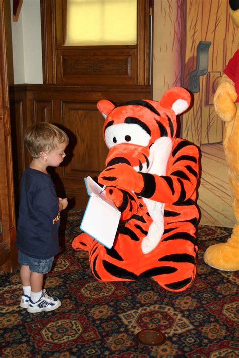 Disney Characters Autographs Tiggers Are Wonderful Things