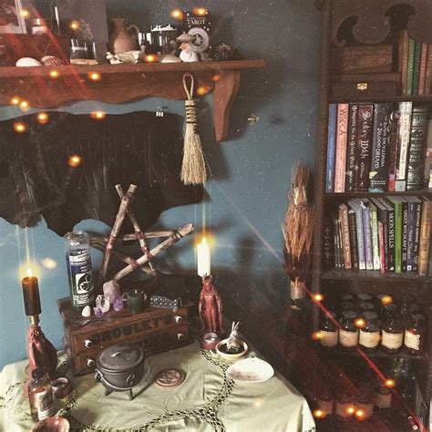 Pin By Kirby Franklin On Witchcraft Witch Room Wiccan Altar Witch Decor
