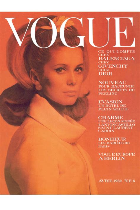 Icône Vogue Catherine Deneuve Vogue Paris