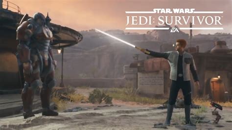 Star Wars Jedi Survivor Primer Encuentro Con Los Cazarrecompensas