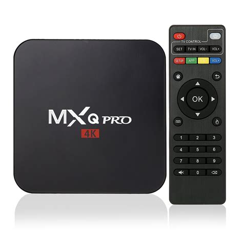 Tv Box Mxq Pro 18gb Android 7 Kodi Smart S905x 4k 6882663183