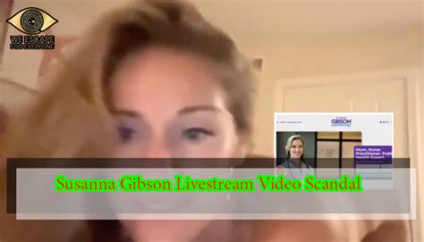 Susanna Gibson Livestream Video Scandal We Escape