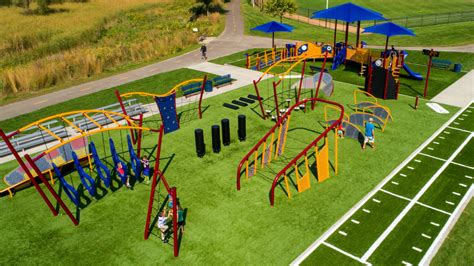 obstacle courses outdoor fitness equipment cunningham recreation