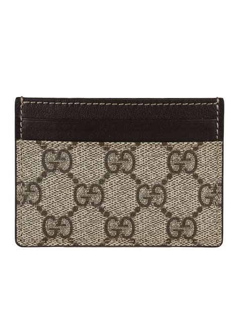 Gucci | black marmont quilted leather card holder wallet. Gucci Ggplus Credit Card Holder in Beige | Lyst