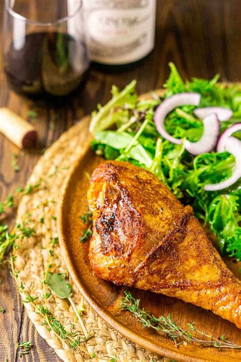 Smoked Turkey Legs (Drumsticks) - Burrata and Bubbles