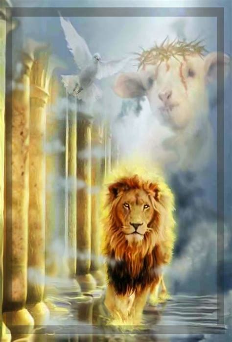 Lion Of Judah Prophetic Artsilentpreacher Digital Art Religion