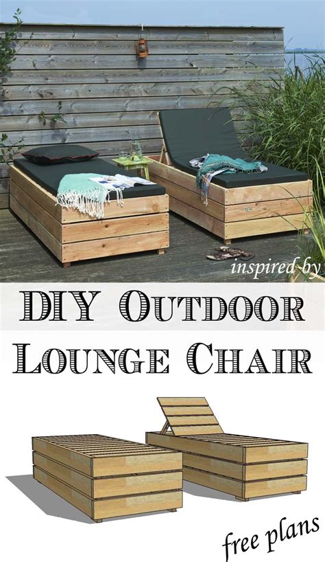Remodelaholic Diy Reclining Outdoor Lounge Chair With