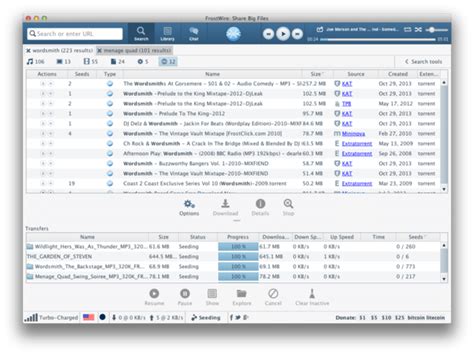 Frostwire is a high quality bittorrent client. FrostWire for Mac - 無料・ダウンロード