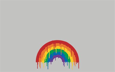 Melting Rainbows Minimalism Hd Wallpapers Desktop And Mobile Images