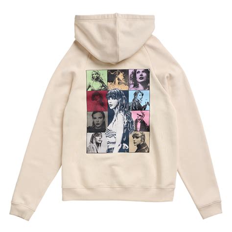 Taylor Swift The Eras Tour Beige Hoodie Taylor Swift Official Store