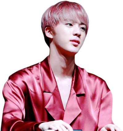 Bts Jin Pink Transparent Original Size PNG Image PNGJoy
