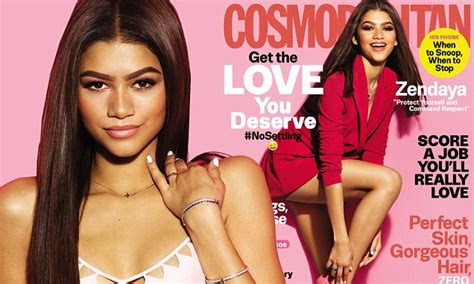 Zendaya Reveals To Cosmopolitan What It Took For Her To Return To