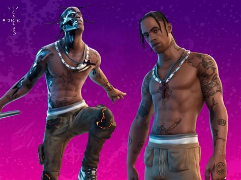 Travis scott is an icon series outfit in fortnite: Fortnite: Travis Scott's skin may soon return to the store - Aroged