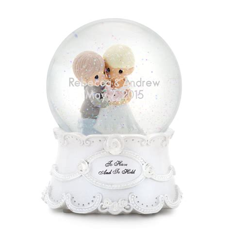 This Precious Moments Wedding Snow Globe Is A Wedding T That The