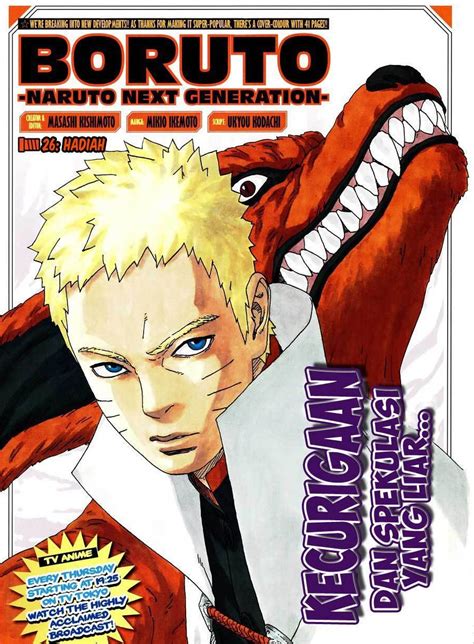 Penggemar manga dapat membaca terjemahan versi bahasa inggris dan spanyol dari komik kelanjutan naruto ini. Update! Baca Manga Boruto Chapter 26 Full Sub Indo - masrana.com