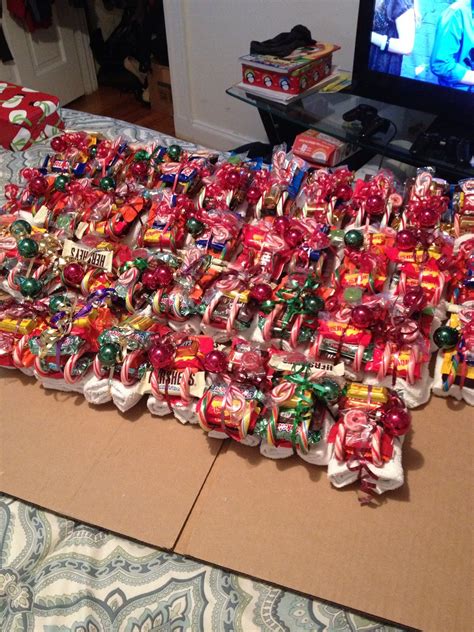 Christmas Candy Sleighs Made For Danny And The Rest Of His Platoon