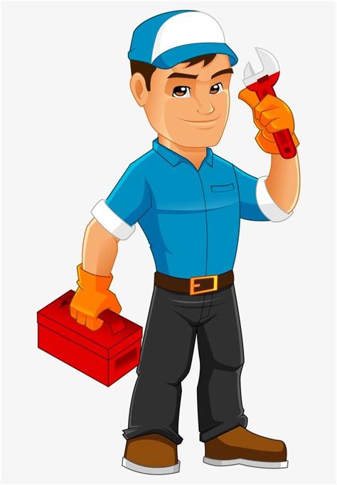 Maintenance Workers Repairman Repair Personnel Png And Vector With