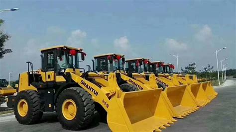 5 Ton Construction Mining 3 Cubic Shantui Front End Loader China