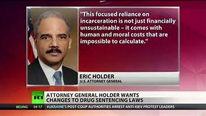 Holder Endorses Shorter Prison Sentences For Nonviolent Drug Crimes