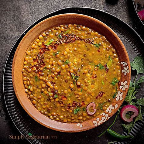 Easy Instant Pot Brown Lentils Curry Masoor Dal Recipe