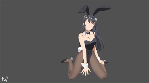 Sakurajima Mai Bunny Girl Ver By Ryuzaky Kun On DeviantArt