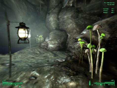 Mushroom Hunting Cave Fungus In Lll At Fallout3 Nexus Mods And