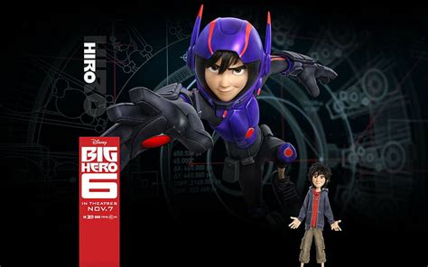 Hd Wallpaper Hiro Hamada Big Hero 6 Big Hero 6 Movies Animated Movies Walt Disney Disney