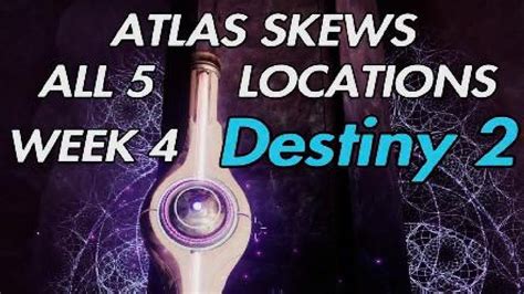 Atlas Skews A Hollow Coronation All 5 Locations Week 4 Destiny 2