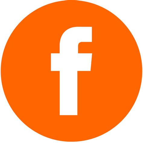 Social Media Icons Facebook Orange Climate Justice Alliance