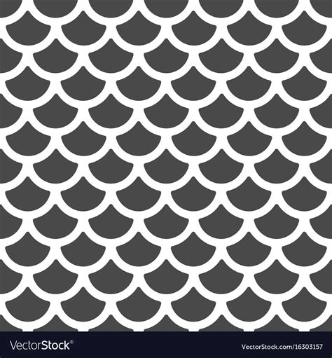 Scale Pattern Royalty Free Vector Image Vectorstock