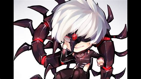 Speed Paint Tokyo Ghoul Chibi Paint Tool Sai Youtube