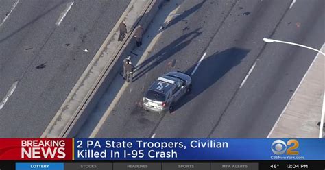 State Trooper Among 3 Killed In Pennsylvania Crash Cbs New York