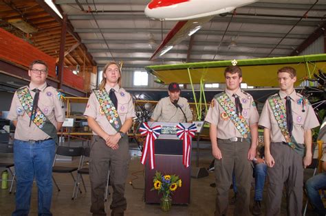 Eagle Scouts Recognized For Personal Achievements Community Service