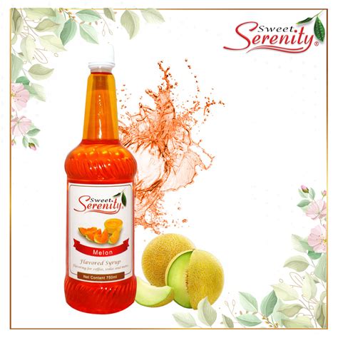 Sweet Serenity Melon Fruit Flavored Syrup 750 Ml Lazada PH