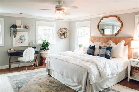 I bought a huge 12 ' x 12', and it came with a carpet pad. Master Bedroom Makeover with Home Office | Master bedroom ...