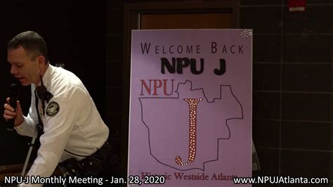 Npu J Monthly Meeting January 2020 Youtube