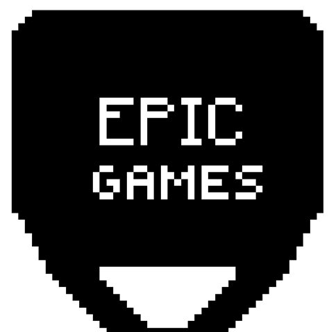 Epic Games Logo Pixel Art See More Ideas About Pixel Pixel Art Game