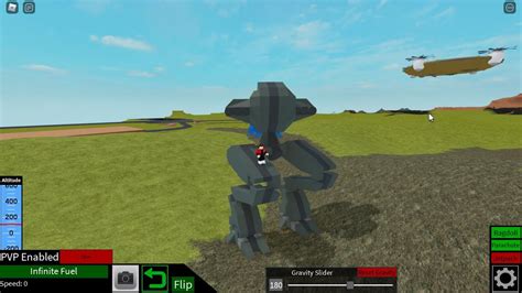 Roblox Plane Crazy Mech From War Robots Tutorial YouTube