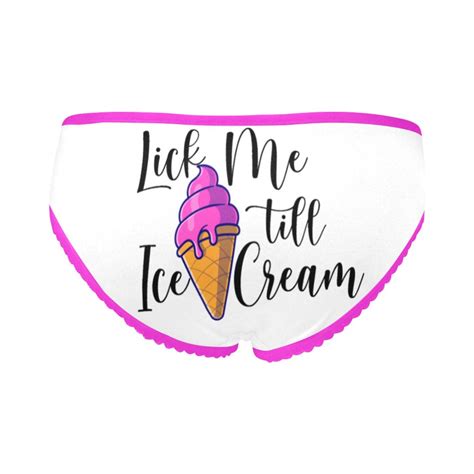 lick me till ice cream booty shorts etsy