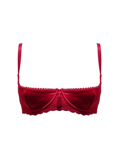 Pour Moi For Your Eyes Only Underwired Quarter Cup Bra Belle Lingerie Pour Moi For Your Eyes