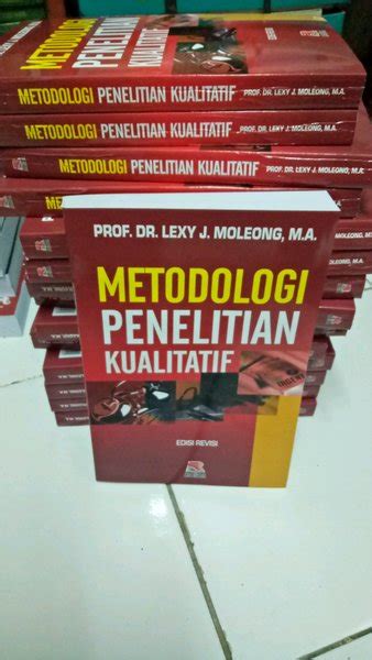 Jual Metodologi Penelitian Kualitatif Prof Dr Lexy Moleong Di Lapak