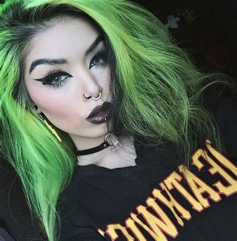 25 green hair color ideas you have to try green hair colors neon green hair black and green hair