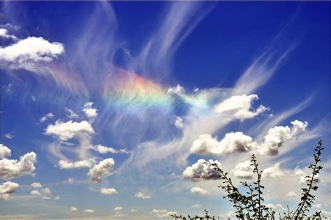Circumzenithal Arc The Circumzenith Arc Is Caused By Sunlight Being