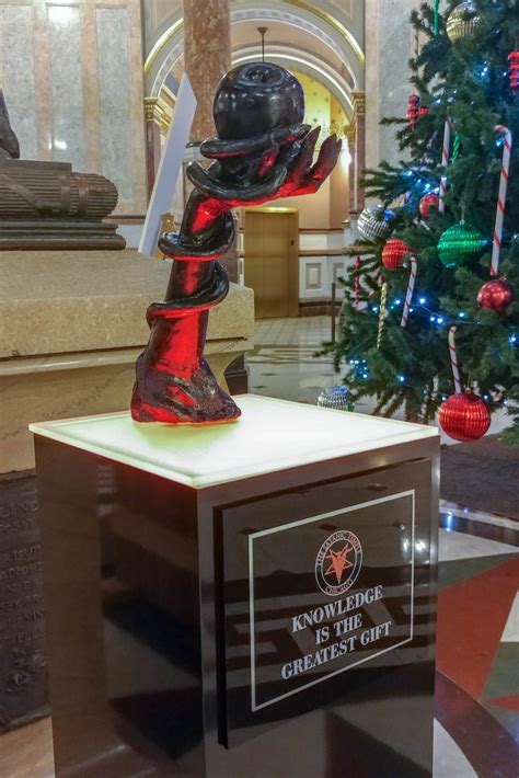 Yes A Satanic Temple Monument Is Back At The Illinois Capitol State