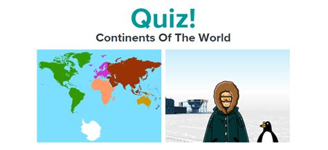 brainpop continents   world quiz quizizz