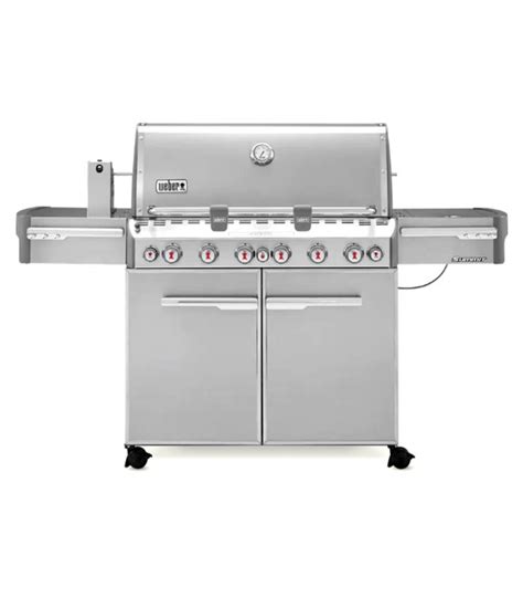 Gas Barbecue Weber Summit S 670 Gbs Stainless Steel